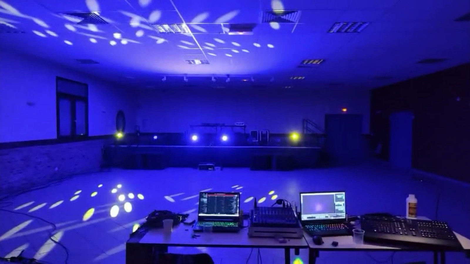 Installation de scène